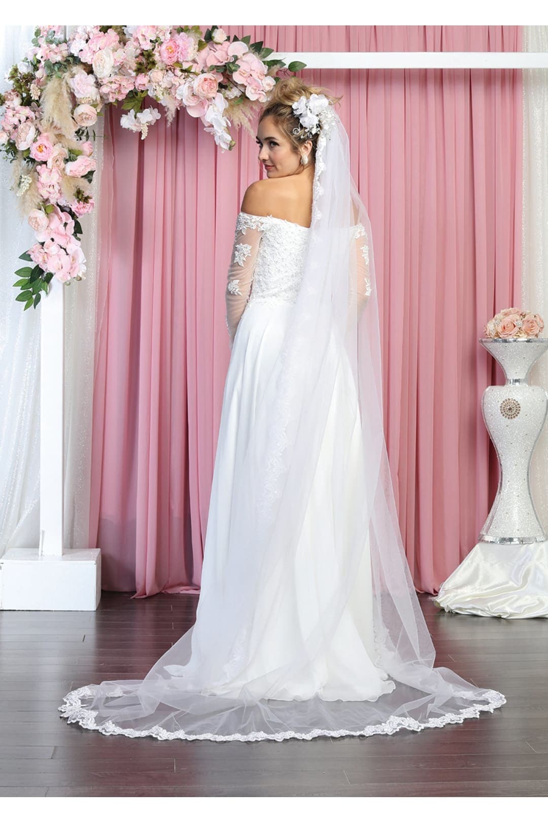 Wedding Dress Off The Shoulder Ivory - Dress