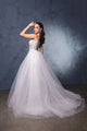 Wedding Dress Sleeveless Beaded Bridal Gown By Royal Queen RQ8146 - WHITE / 4 - Dress
