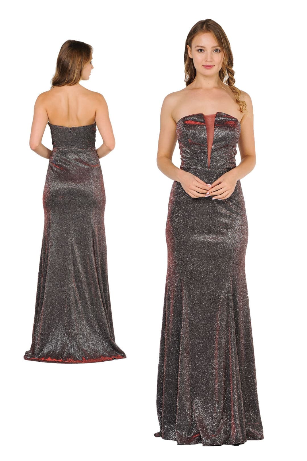 Wedding Dresses For Guests - RED / XS