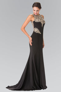 Wedding Guest Formal Gown - BLACK / XS