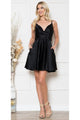 Western Dress For Women in BLACK By Amelia Couture BZ013S - Black