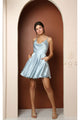 Western Dress For Women in Dusty blue By NOX Anabel R759