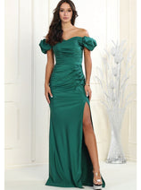 Western Dress For Women in HUNTER GREEN By May Queen MQ1948