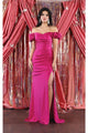 Western Dress For Women in MAGENTA By May Queen MQ1948 - Magenta / 4