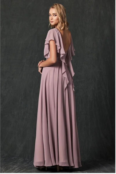 Western Dress For Women in Mauve By Juliet 261