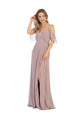 Western Dress For Women in MAUVE By May Queen MQ1732 - Mauve / 4