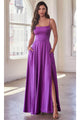 Western Dress For Women in Purple By Ladivine CDB8402 - Purple / XS