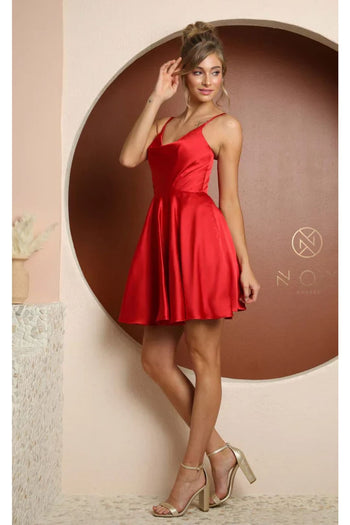 Western Dress For Women in Red By NOX Anabel R759