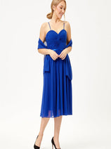 Western Dress For Women in Royal Blue By MQ1161