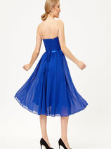 Western Dress For Women in Royal Blue By MQ1161