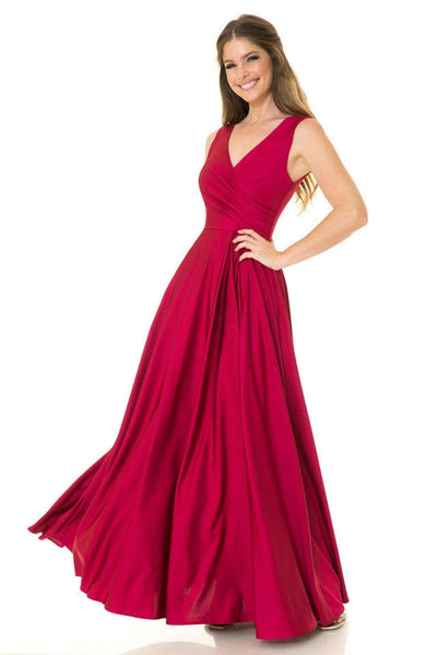 Western Dress For Women in SCARLET By Lenovia 5242 - scarlet / S