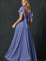 Western Dress For Women in Slate Blue By Juliet 261