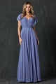 Western Dress For Women in Slate Blue By Juliet 261 - Blue / XS