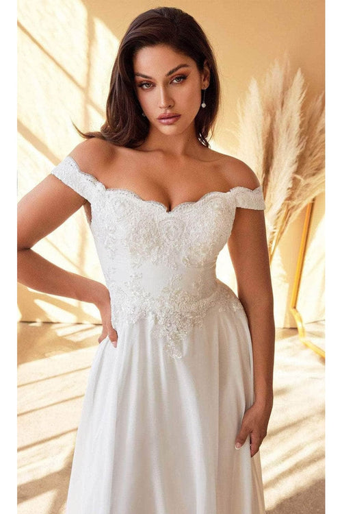 White Christmas & Holiday Dress By Ladivine CD7258W