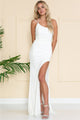 White Christmas & Holiday Dress in Velvet By Amelia Couture 6118 - White / 12
