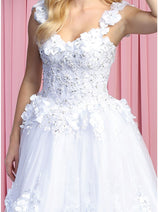 White Wedding Ball Gown
