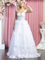 White Wedding Ball Gown