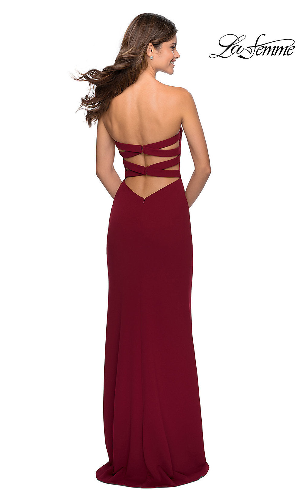 La Femme Navy Dresses