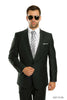FINAL SALE! Men’s Two Piece Ultra Slim Fit Solid Suit - HUNTER GREEN - 06 / US48L/W42 / EU58L/W52 - Mens Suits