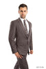 Men’s Two Piece Ultra Slim Fit Solid Suit - GREY - 04 / US34S/W28 / EU44S/W38 - Mens Suits
