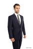 Men’s Two Piece Ultra Slim Fit Solid Suit - NAVY - 02 / US34S/W28 / EU44S/W38 - Mens Suits