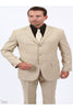 Classy Solid Suit - Tan / US48R/W42 / EU58R/W52 - Mens Suits