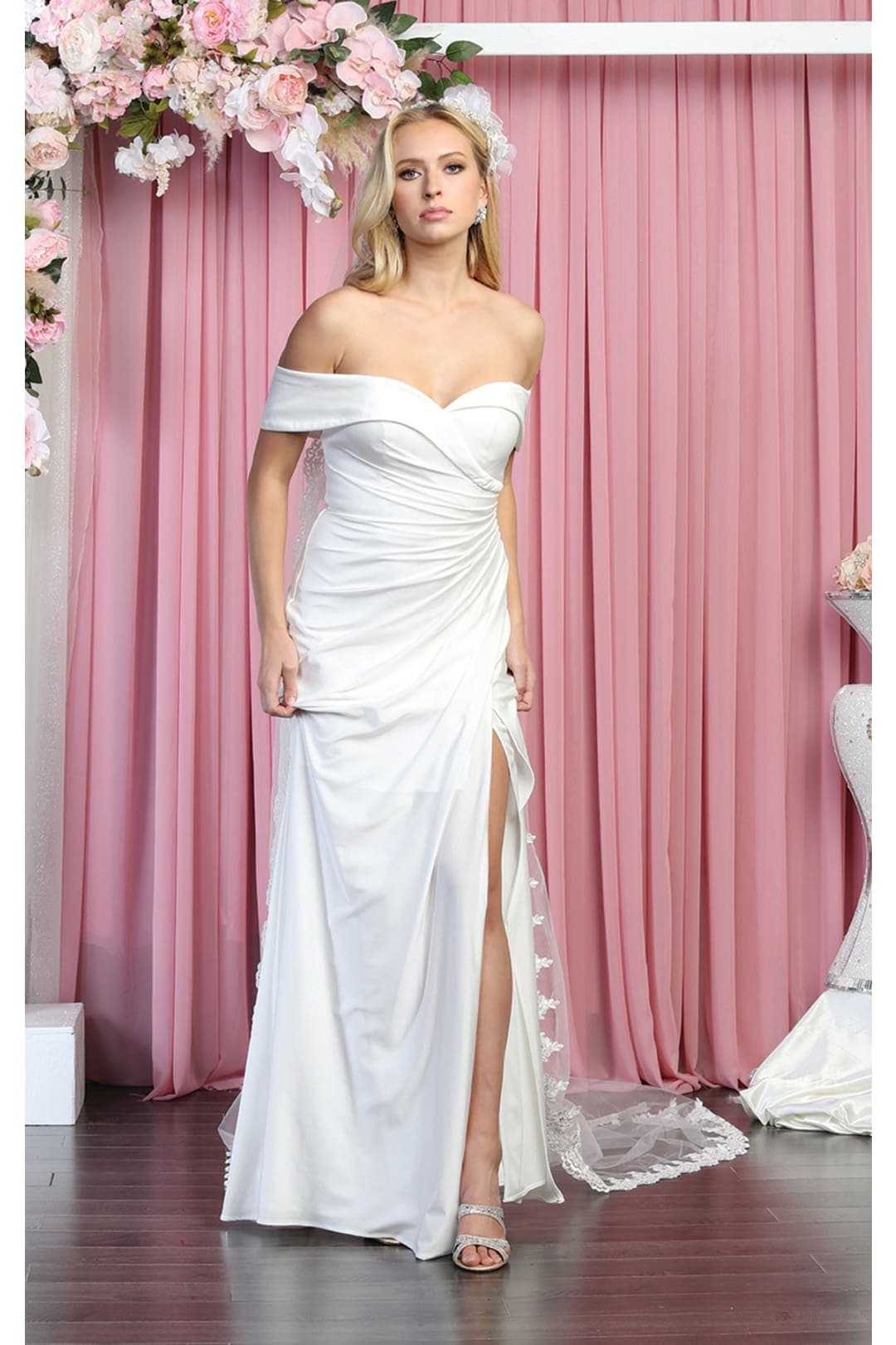 Simple Wedding Long Dress