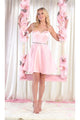 Sweetheart Cocktail Dress - BLUSH / 2