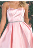 Simple Bridesmaids Short Dress