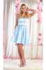 Simple Bridesmaids Short Dress