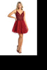 Mesh Semi Formal Dress