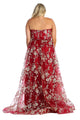 Sweetheart Boned Bodice Evening Gown