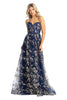 Sweetheart Boned Bodice Evening Gown