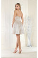 May Queen MQ1959 Spaghetti Straps Cocktail Dress