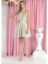 Dama Dresses for Quinceanera in  Gold Style MQ1959 Quince Outfit