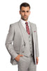 Men’s Suit For Prom - LIGHT GREY 03 / US34S/W28 / EU44S/W38 - Mens Suits